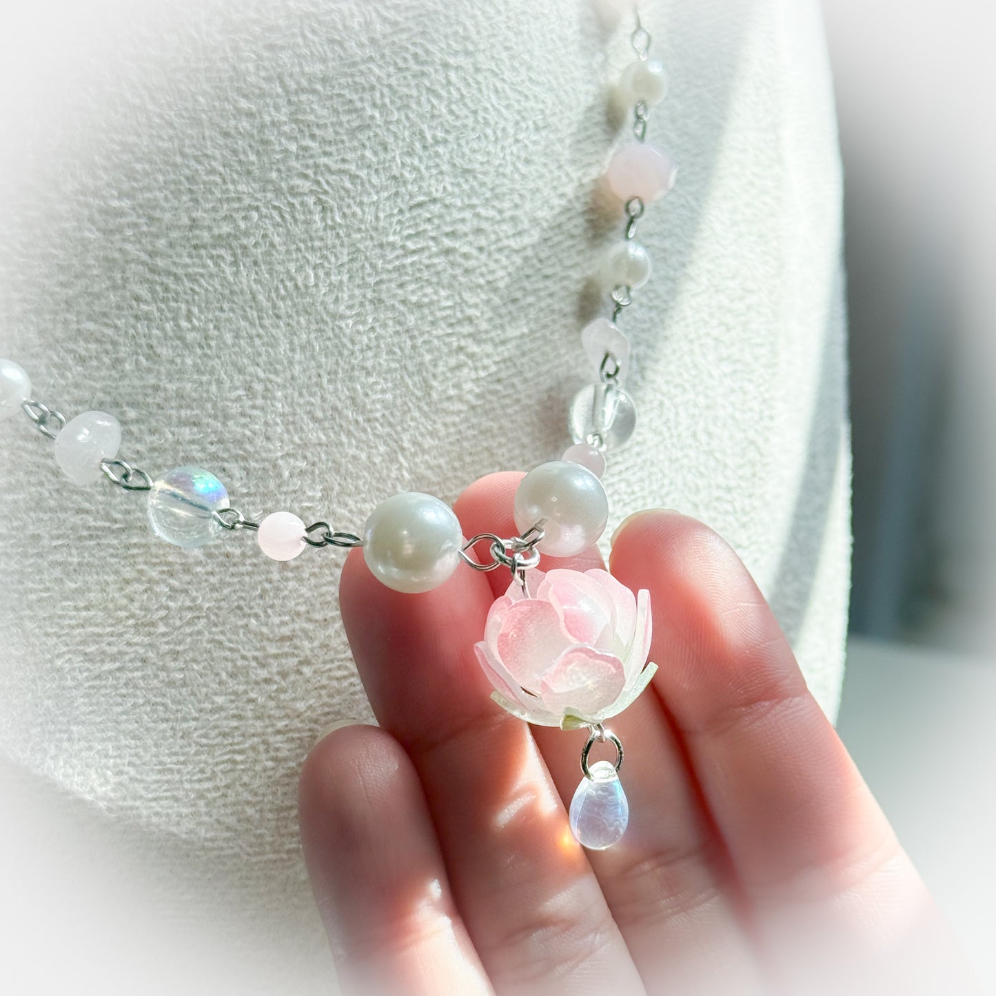 Lotus Flower Necklace