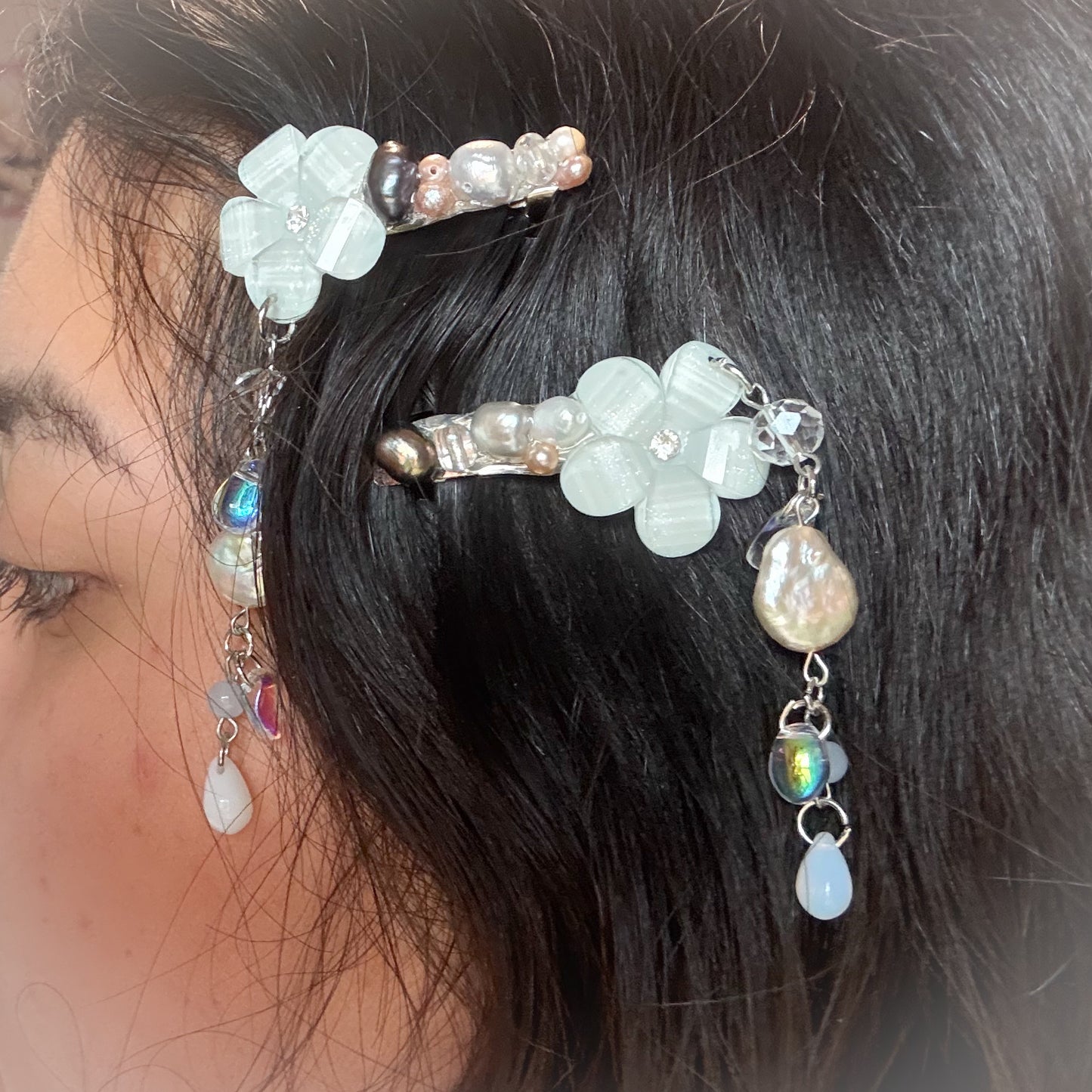 Summer Hairclip (Blue)
