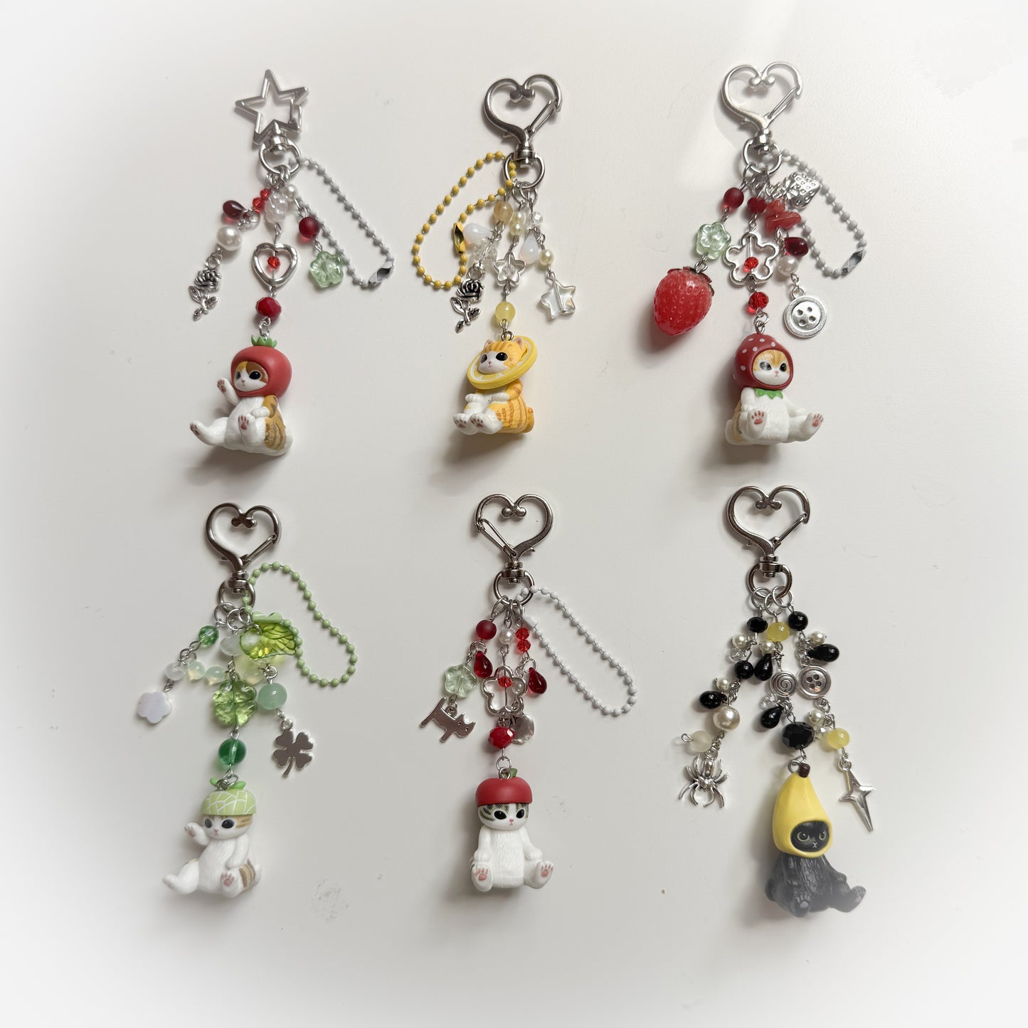 Mofusand Fruit Keychains
