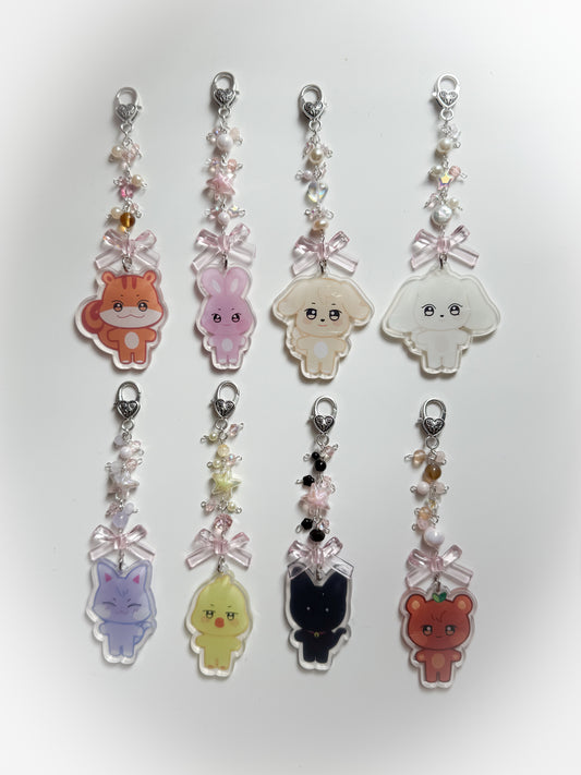 Aniteez Coquette Keychains