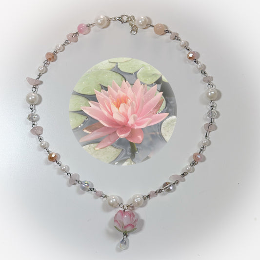 Lotus Flower Necklace