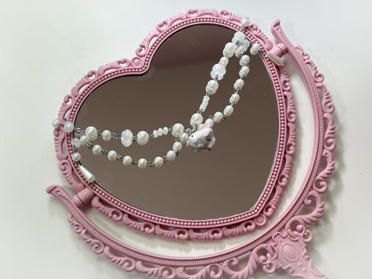 Bunny Necklace - Silver