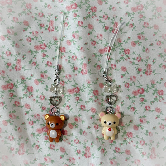 Rilakkuma/Korilakkuma Phonecharms